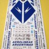 Boeing 747-400/-200 Aerolineas Argentinas Delivery Scheme 2004