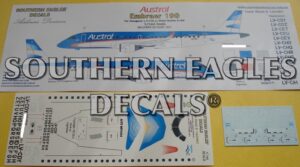 EMBRAER 190 de Austral Delivery Logo "Nueva Imagen"