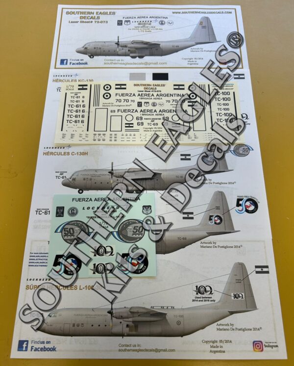 Lockeed C-130H - Fuerza Aerea Argentina “Low Vis” Scheme