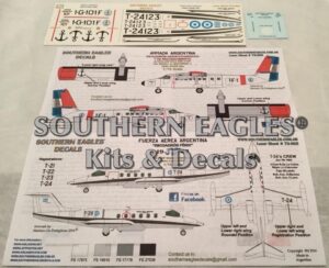 Gates Learjet 35A Fuerza Aerea Argentina & DHC-6 Twin Otter Armada Argentina