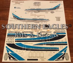 AIRBUS A310-300 Aerolineas Argentinas -  1994 Delivery scheme