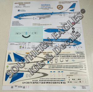 Boeing 737-800NG Aerolineas Argentinas “2011 Delivery Scheme