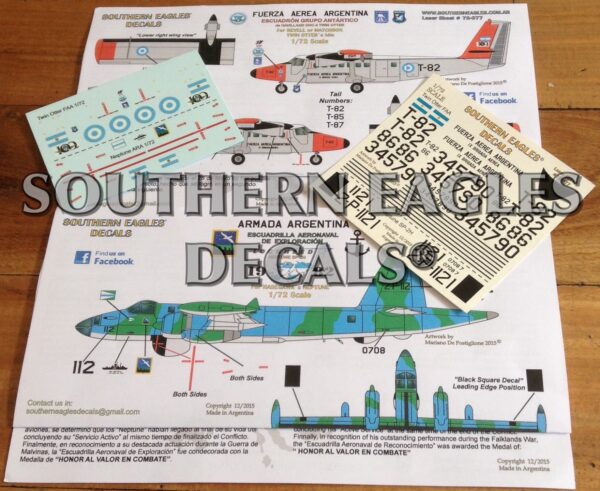 Lockheed SP-2H Neptune Armada Argentina & DHC-6 Twin Otter Fuerza Aerea Argentina