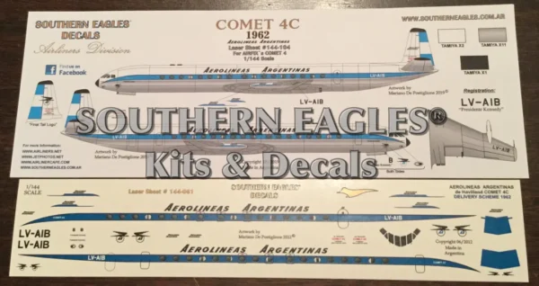 DH106 Comet 4C de Aerolineas Argentinas