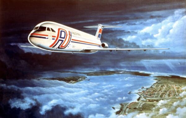 BAC 1 11-500 AUSTRAL Lineas Aereas "PUENTE AEREO MALVINAS" scheme