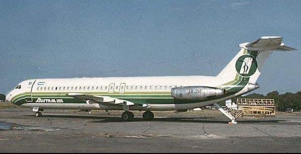 BAC 1 11-500 AUSTRAL Lineas Aereas “1974-1978” Green livery scheme