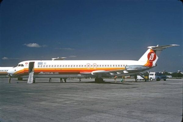 BAC 1 11-500 AUSTRAL Lineas Aereas “1974-1978” Red livery scheme