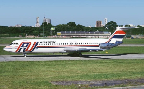 BAC 1 11-500 AUSTRAL Lineas Aereas "PUENTE AEREO MALVINAS" scheme