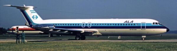 BAC 1 11-500 ALA Lineas Aereas - 1969 delivery scheme