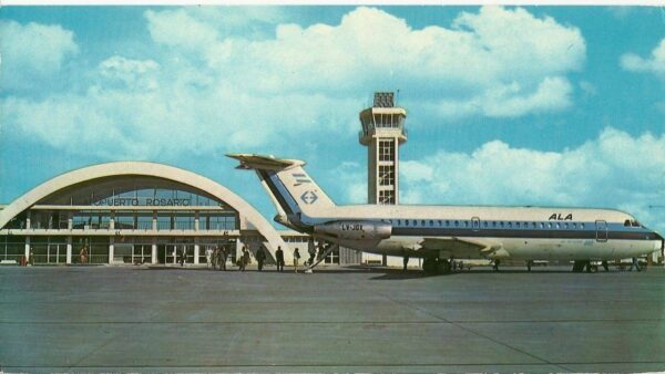 BAC 1 11-400 ALA Lineas Aereas - 1967 delivery scheme