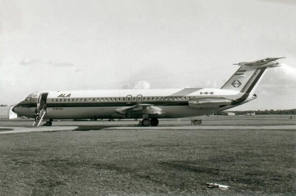 BAC 1 11-500 ALA Lineas Aereas - 1969 delivery scheme