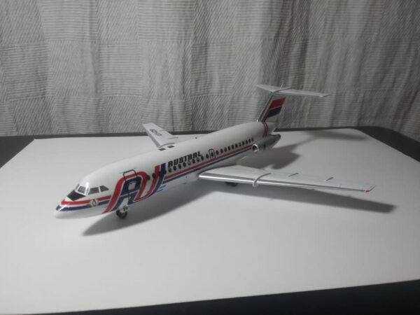 BAC 1 11-400 AUSTRAL Lineas Aereas - 80’s final livery scheme