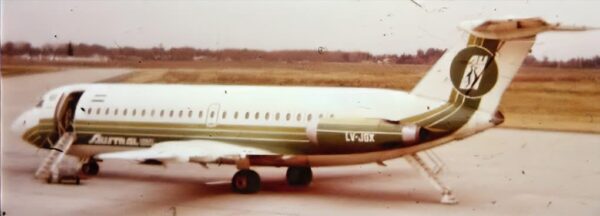 BAC 1 11-400 AUSTRAL Lineas Aereas “1974-1978” Green livery scheme