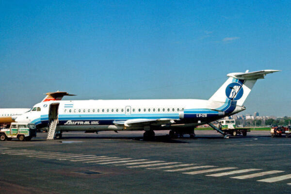 BAC 1 11-400 AUSTRAL Lineas Aereas “1974-1978” Blue livery scheme