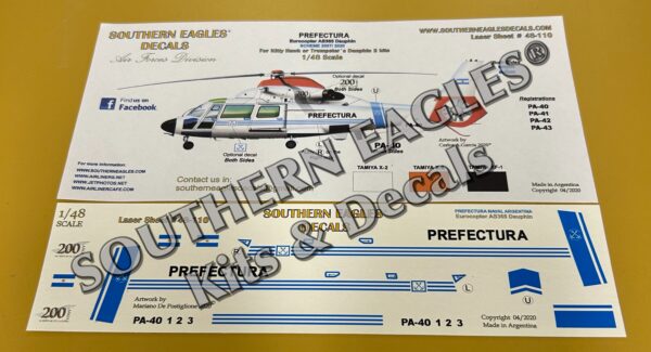 Eurocopter AS365 Dauphine - Prefectura Naval Argentina